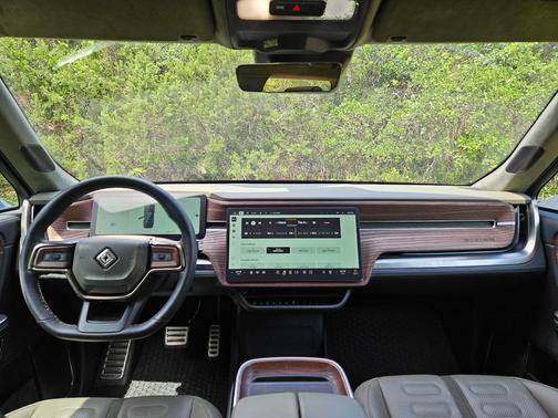 Forest Green 2023 Rivian R1S Adventure Quad-Motor Large Package