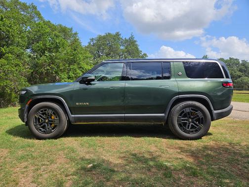 Forest Green 2023 Rivian R1S Adventure Quad-Motor Large Package