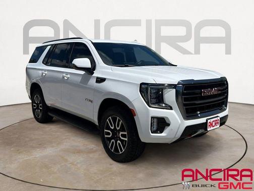 Summit White 2022 GMC Yukon AT4