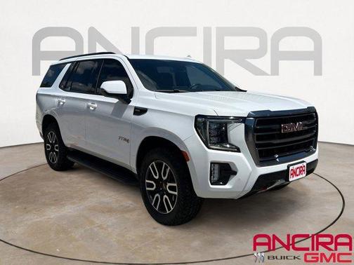 Summit White 2022 GMC Yukon AT4