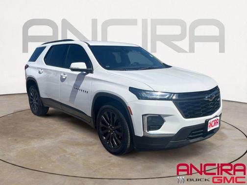 Summit White 2022 Chevrolet Traverse RS