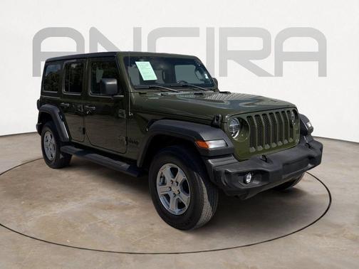 Sarge Green Clearcoat 2022 Jeep Wrangler Unlimited Sport