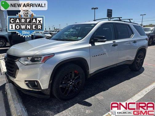 Silver Ice Metallic 2018 Chevrolet Traverse Premier
