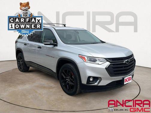 Silver Ice Metallic 2018 Chevrolet Traverse Premier