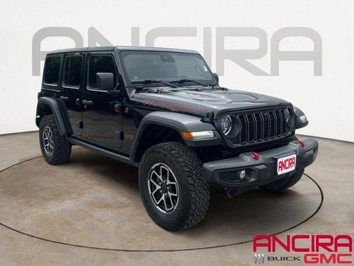 Black Clearcoat 2024 Jeep Wrangler Rubicon
