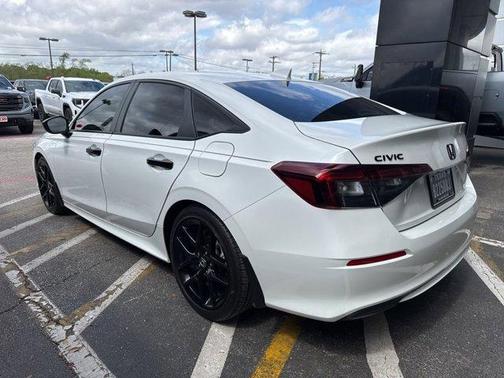 Platinum White Pearl 2026 Honda Civic Sport