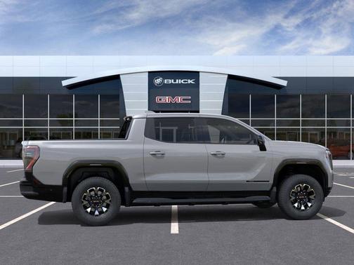 Gray 2026 GMC Sierra EV Extended Range AT4