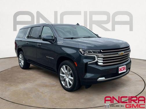 Shadow Gray Metallic 2021 Chevrolet Suburban High Country