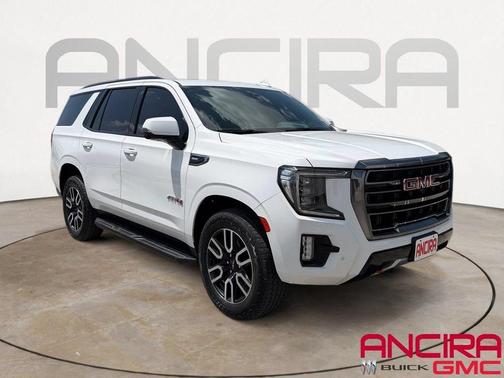 Summit White 2021 GMC Yukon AT4