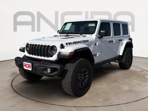 Bright White Clearcoat 2025 Jeep Wrangler Rubicon