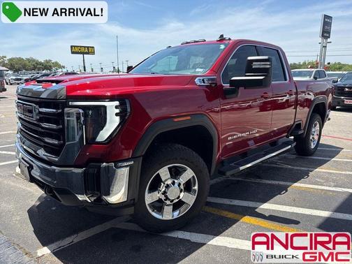 Volcanic Red 2024 GMC Sierra 2500 SLE