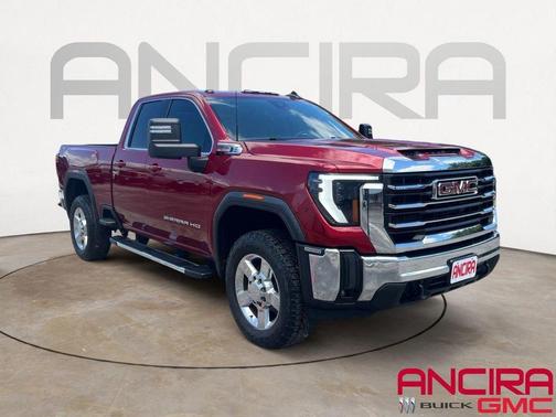 Volcanic Red 2024 GMC Sierra 2500 SLE