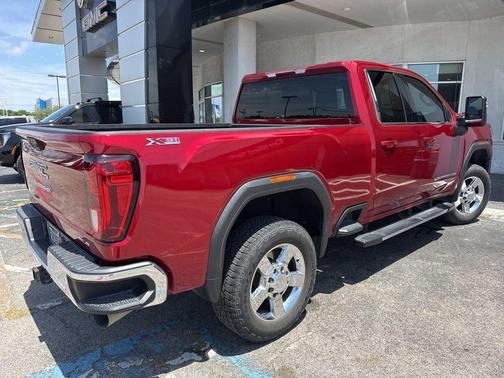 Volcanic Red 2024 GMC Sierra 2500 SLE