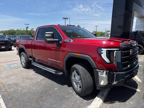 Volcanic Red 2024 GMC Sierra 2500 SLE