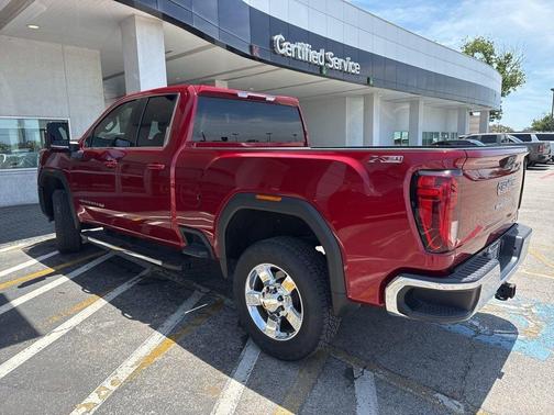 Volcanic Red 2024 GMC Sierra 2500 SLE