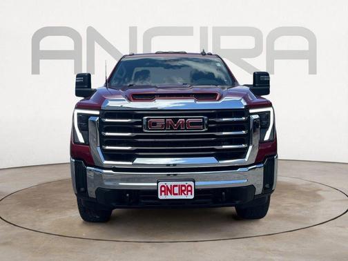 Volcanic Red 2024 GMC Sierra 2500 SLE