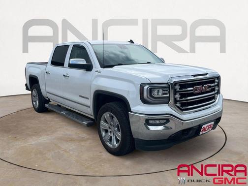 Summit White 2018 GMC Sierra 1500 SLT