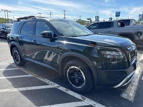 Obsidian Green 2023 Nissan Pathfinder Rock Creek