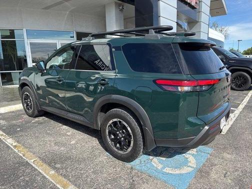 Obsidian Green 2023 Nissan Pathfinder Rock Creek