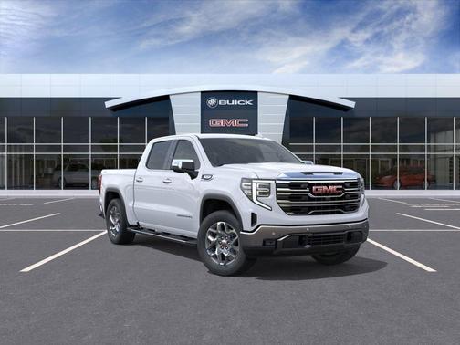 Glacier White 2026 GMC Sierra 1500 SLT