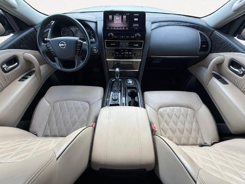 Aspen White 2023 Nissan Armada Platinum