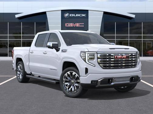 Glacier White 2026 GMC Sierra 1500 Denali