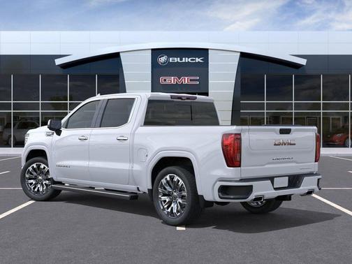 Glacier White 2026 GMC Sierra 1500 Denali