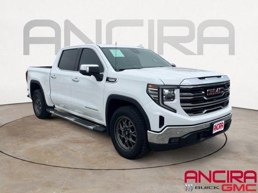 Summit White 2022 GMC Sierra 1500 SLT