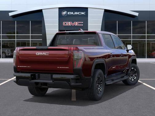 Dark 2026 GMC Sierra EV Extended Range Elevation