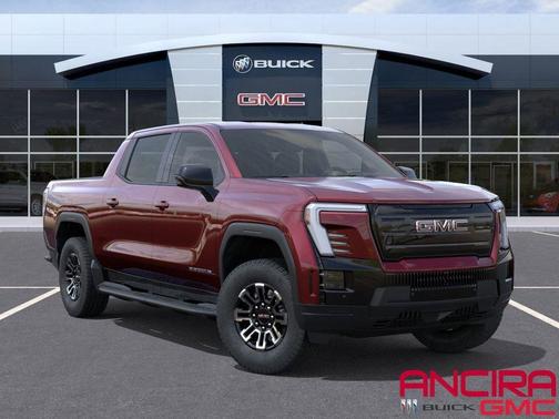 Dark 2026 GMC Sierra EV Extended Range Elevation