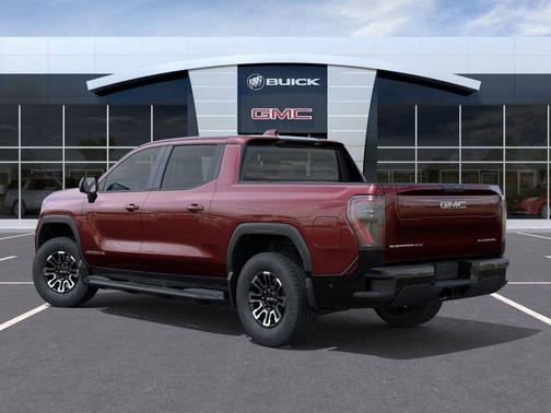 Dark 2026 GMC Sierra EV Extended Range Elevation