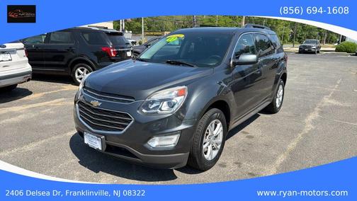 Nightfall Gray Metallic 2017 Chevrolet Equinox 1LT