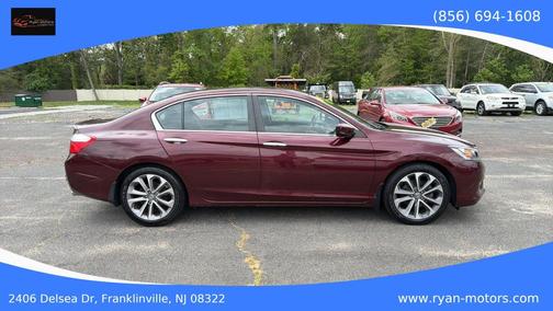 Basque Red Pearl II 2015 Honda Accord Sport