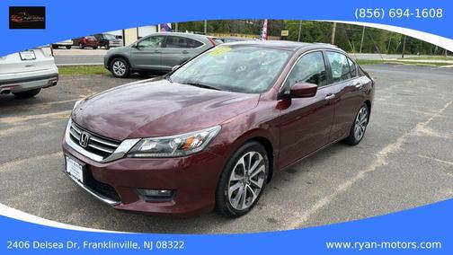 Basque Red Pearl II 2015 Honda Accord Sport