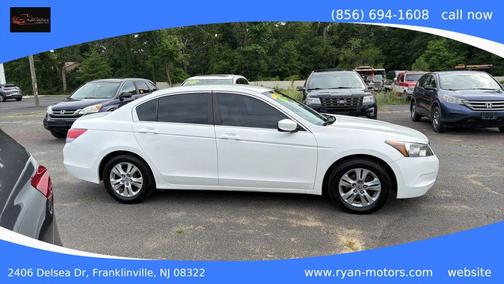 Taffeta White 2010 Honda Accord 2.4 LX