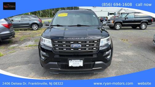 Shadow Black 2017 Ford Explorer sport