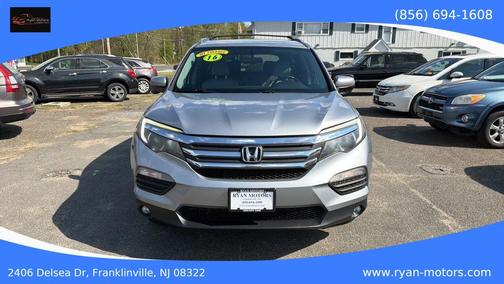 Lunar Silver Metallic 2016 Honda Pilot EX