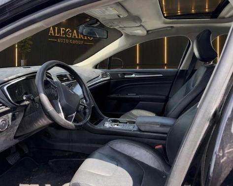 Black 2019 Ford Fusion Hybrid Titanium