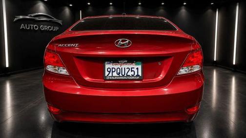 Pulse Red 2017 Hyundai Accent SE