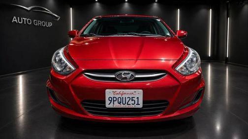 Pulse Red 2017 Hyundai Accent SE
