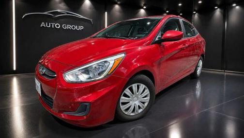 Pulse Red 2017 Hyundai Accent SE