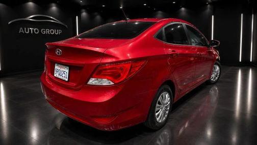 Pulse Red 2017 Hyundai Accent SE
