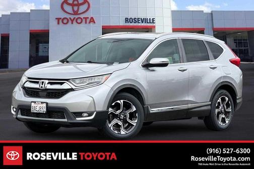 Lunar Silver Metallic 2017 Honda CR-V Touring