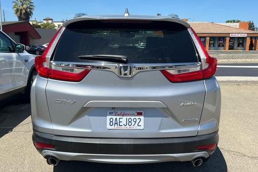 Lunar Silver Metallic 2017 Honda CR-V Touring