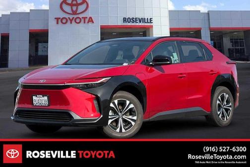 Supersonic Red 2025 Toyota bZ4X XLE