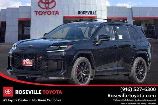 Midnight Black Metallic 2026 Toyota RAV4 Plug-In Hybrid GR Sport