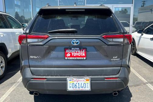 Magnetic Gray Metallic 2021 Toyota RAV4 Hybrid LE