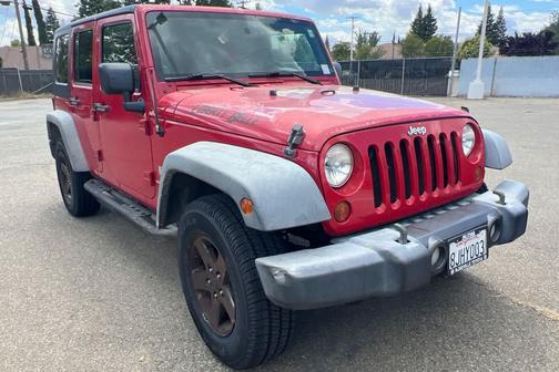 Flame Red 2008 Jeep Wrangler Unlimited X