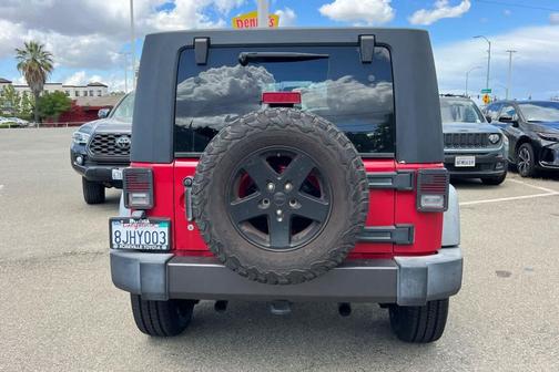 Flame Red 2008 Jeep Wrangler Unlimited X