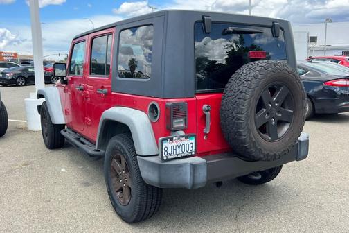 Flame Red 2008 Jeep Wrangler Unlimited X